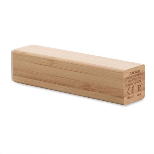 Powerbank with bamboo housing - Image 3